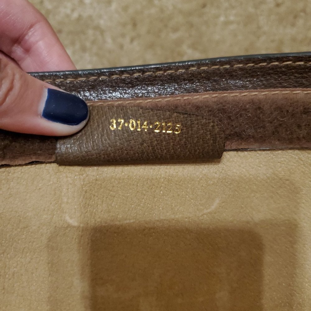 Gucci Vintage Supreme Web Gg Monogram Clutch - Picture 7 of 9